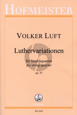 Luft Luthervariationen Op.55 2 Vi.-Va.-Vc. (Part./Stimmen)