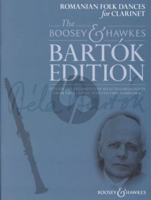 Bartok Romanian Folk Dances for Clarinet (with Piano) (arr. Hywel Davies))