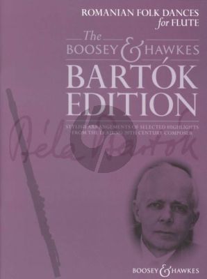 Bartok Romanian Folk Dances for Flute (with Piano) (arr. Hywel Davies)