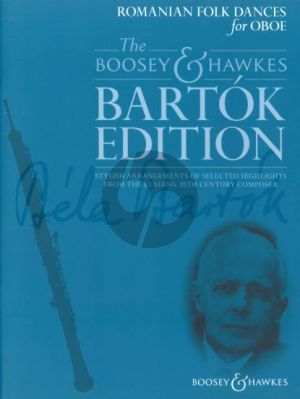 Bartok Romanian Folk Dances for Oboe (with Piano) (arr. Hywel Davies)