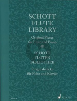 Schott Flute Library Original Pieces Flute-Piano