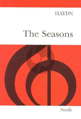 Haydn The Seasons Soli-Choir-Orch. Vocal Score (Novello)