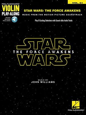 Williams Star Wars: The Force Awakens (Violin Play-Along Series Vol.61)