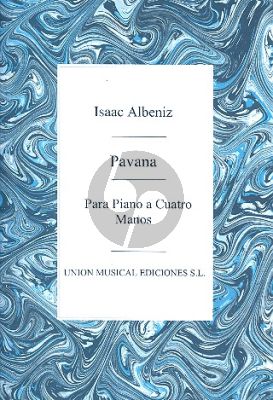 Albeniz Pavana Capricho Piano 4 Hands