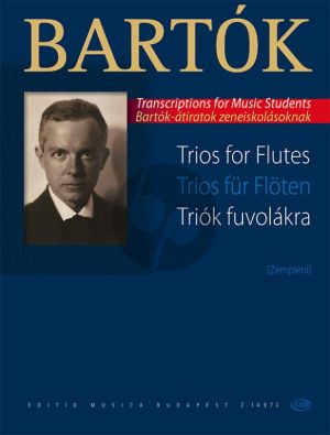 Bartok Trios for Flutes (Score/Parts) (arr. László Zempléni)