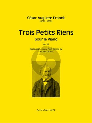 Franck Trois Petits Riens Op.16 Piano (Heribert Koch)