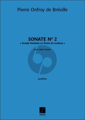 Breville Sonate No.2 Violon et Piano