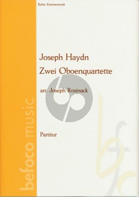 Haydn Zwei Quartette C-Dur und F-Dur (Oboe und Streichtrio)