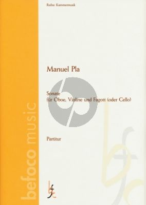 Pla Sonate Oboe-Violin-Bassoon (or Violoncello)