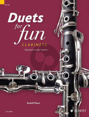 Duets for fun: Clarinets (Easy pieces to play together) (Mauz)