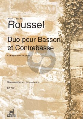 Roussel Duo Basson et Contrebasse (Score/Parts)