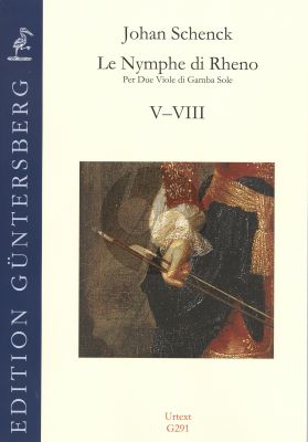 Schenck Le Nymphe di Rheno Op.8 (No.5-8) 2 Violas da Gamba