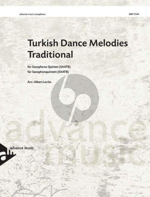 Turkish Dance Melodies (Traditional) 5 Sax. (SAATB) (Loritz)