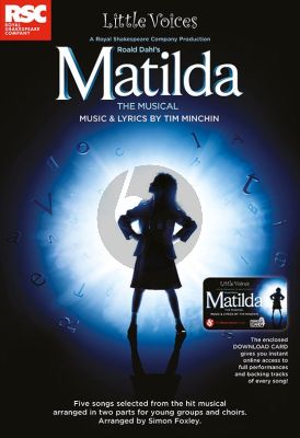 Minchin Little Voices: Matilda 2 Part Choir-Piano (Book with Audio online)