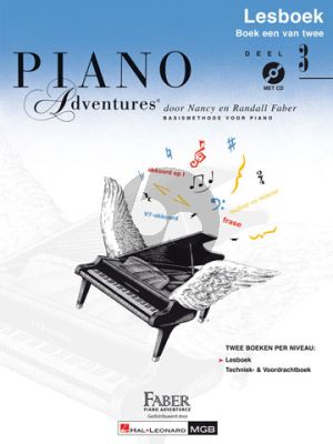 Faber Piano Adventures Lesboek 3 (Boek met CD) (Nederlandse editie)