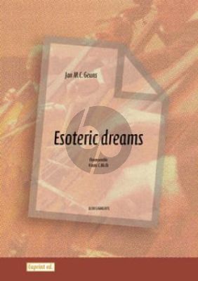 Geuns Esoteric Dreams 4 mixed instr (C.-Bb.-Eb.) (Score/Parts)