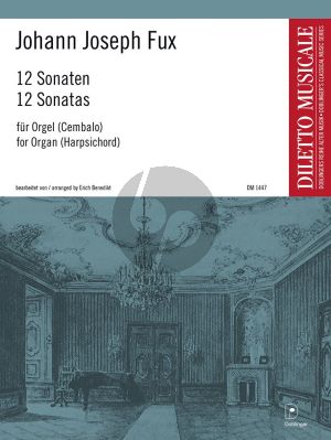 Fux 12 Sonaten Orgel(Cembalo) (Erich Benedikt)