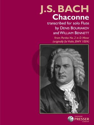 Bach Chaconne from Partita No. 2 in D minor (orig. Violin) Flute solo