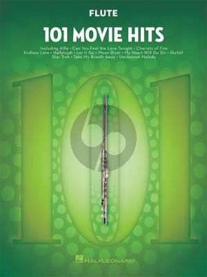 101 Movie Hits for Flute