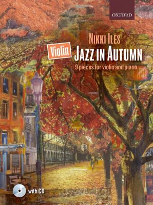 Iles Violin Jazz in Autumn (9 Pieces for Violin and Piano) (Bk-Cd)
