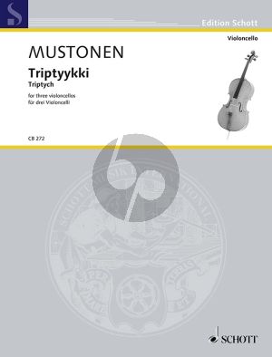 Mustonen Triptych 3 Violoncellos (Score/Parts)