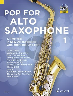 Pop for Alto Saxophone (12 Pop-Hits in Easy Arrangements)
