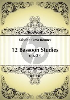 12 Bassoon Studies Op.33