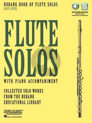 Rubank Book of Flute Solos (Book with Audio online) (easy level)