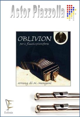 Piazzolla Oblivion per 2 Flauti e Pianoforte (Transcribed by Michele Mangani)