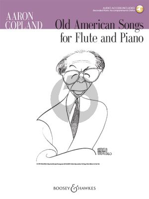 Copland Old American Songs Flute-Piano (Book with Audio online)