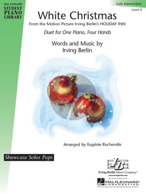 Berlin White Christmas Piano 4 Hds. (arr. Eugenie Rocherolle)