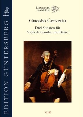 Cervetto 3 Sonatas Viola da Gamba and Basso