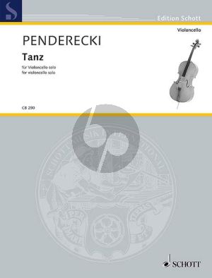 Penderecki Tanz Violoncello solo