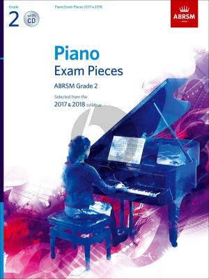 Piano Exam Pieces 2017 & 2018 Grade 2 (Bk-Cd)