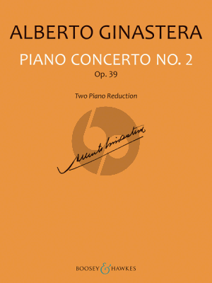 Ginastera Concerto No.2 Op.39 Piano-Orchestra (red. 2 piano's) (Barbara Nissman)