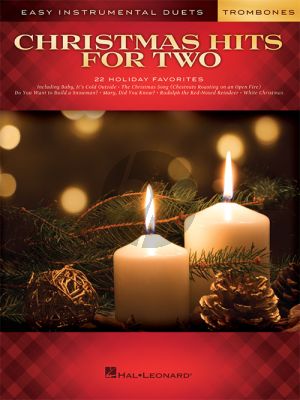 Christmas Hits for Two Trombones