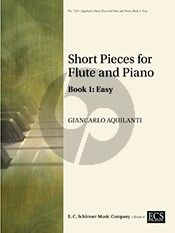 Short P:ieces for Flute and Piano Vol.1 (Easy)