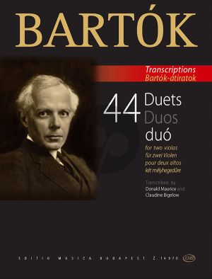 Bartok 44 Duets for 2 Violas (Transcribed by Donald Maurice and Claudine Bigelow)