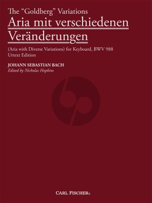 Bach Goldberg Variations (Aria mit verschiedenen Veränderungen) (Hopkins)