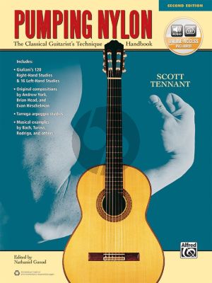 Tennant Pumping Nylon (The Classical Guitarist's Technique Handbook) (Book with Audio online)