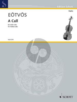 Eotvos A Call Violin solo