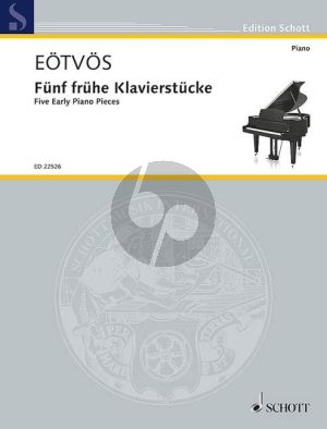 Eotvos 5 frühe Klavierstücke (1959-1961)