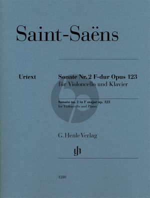 Saint-Saens Sonata No. 2 F-major Op.123 Violoncello-Piano