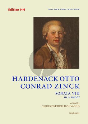 Zinck Sonata No.8 in g-minor Harpsichord (edited by Christopher Hogwood)