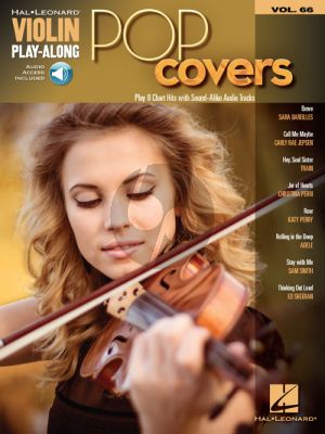 Pop Covers (Violin Play-Along Series Vol.66) (Book with Audio online)