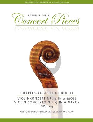Beriot Concerto No.9 A-minor Op.104 Violin-Piano (ed. Kurt Sassmannshaus)