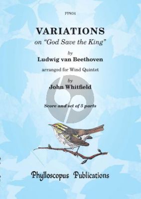 Beethoven Variations on God Save the King Flute-Oboe-Clar.-Oboe-Bassoon