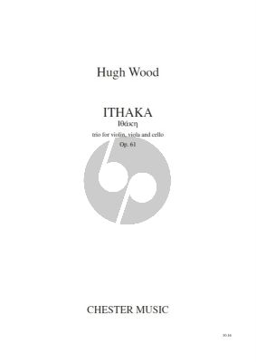 Wood Ithaka Op.61 Violin-Viola-Violoncello (Score)