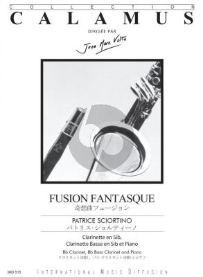 Sciortino Fusion Fantastique Clarinet[Bb]-Bass Clarinet-Piano
