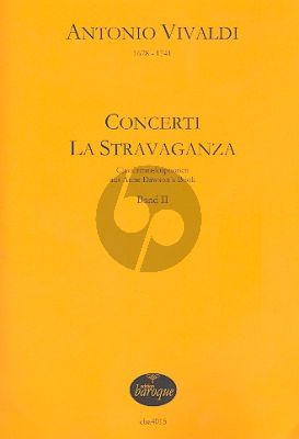 Vivaldi Concerti La Stravaganza Claviertranskriptionen aus Anne Dawson's Book